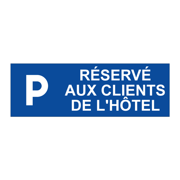 Réservé aux clients de l'hôtel