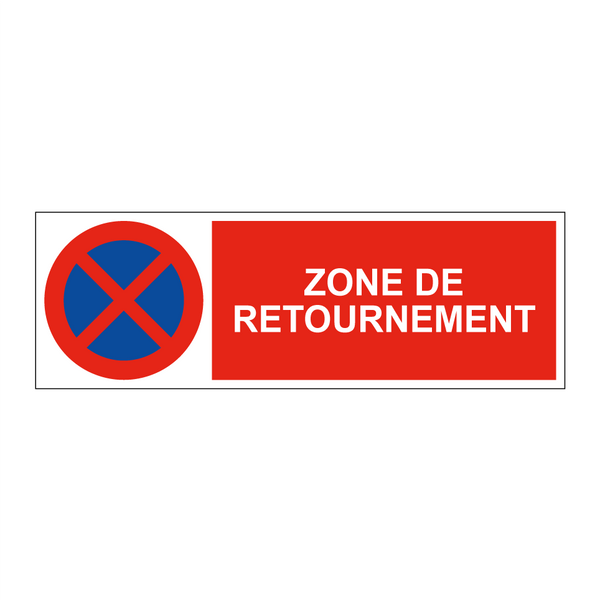Zone de retournement