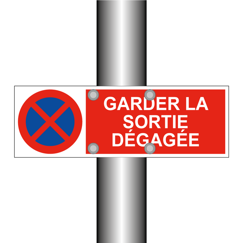 Garder la sortie dégagée