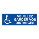 Veuillez garder vos distances