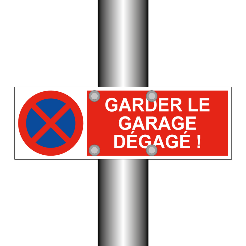 Garder le garage dégagé !