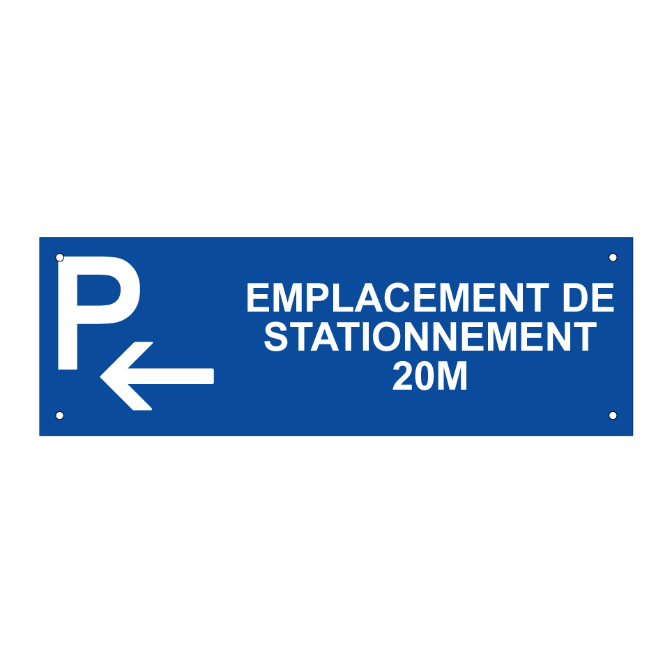 Emplacement de stationnement 20m