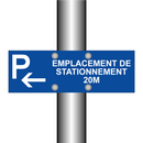Emplacement de stationnement 20m