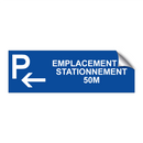 Emplacement de stationnement 50m