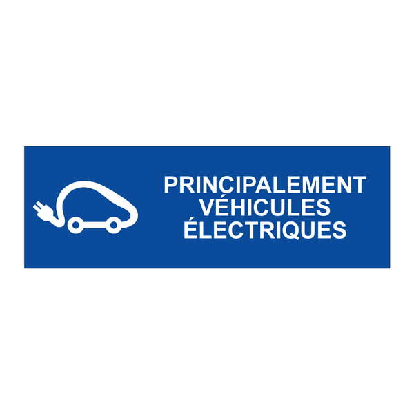 Principalement véhicules électriques