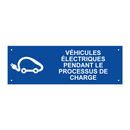 Véhicules électriques pendant le processus de charge
