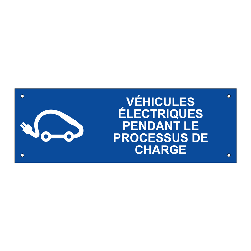 Véhicules électriques pendant le processus de charge