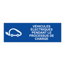 Véhicules électriques pendant le processus de charge