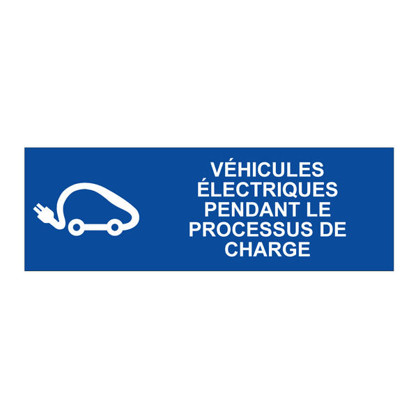 Véhicules électriques pendant le processus de charge