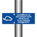 Connexion de recharge pour véhicules électriques uniquement