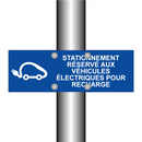 Stationnement réservé aux véhicules électriques pour recharge