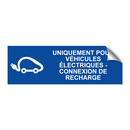 Uniquement pour véhicules électriques - connexion de recharge