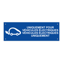 Uniquement pour véhicules électriques véhicules électriques uniquement