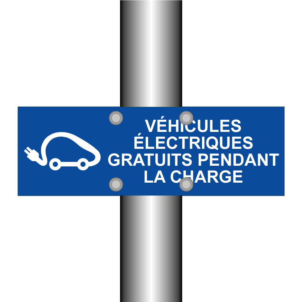 Véhicules électriques gratuits pendant la charge