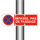 Impasse, pas de passage