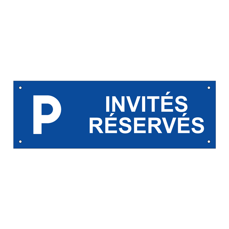 Invités réservés