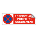 Réservé aux pompiers uniquement