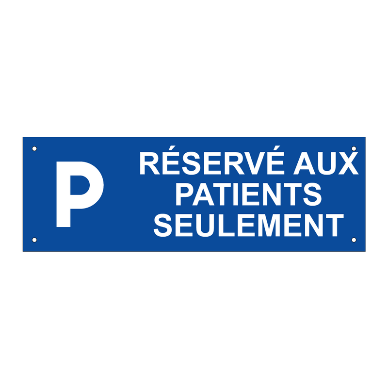 Réservé aux patients seulement