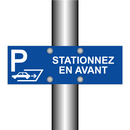 Stationnez en avant