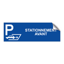 Stationnement avant