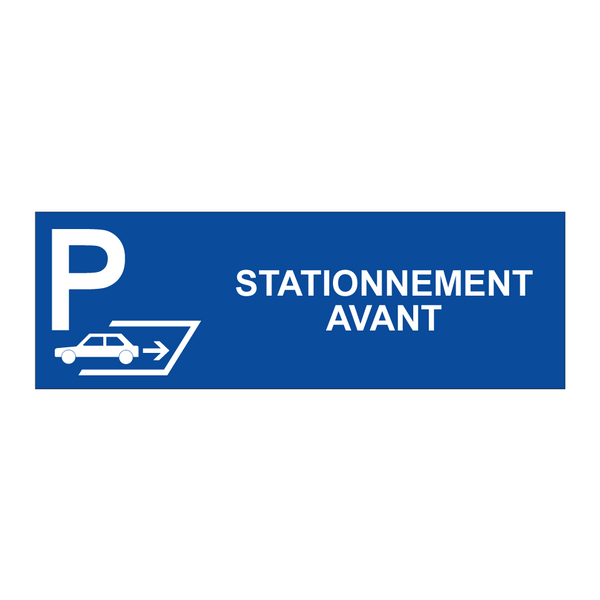 Stationnement avant