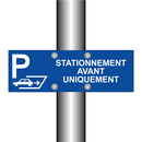 Stationnement avant uniquement