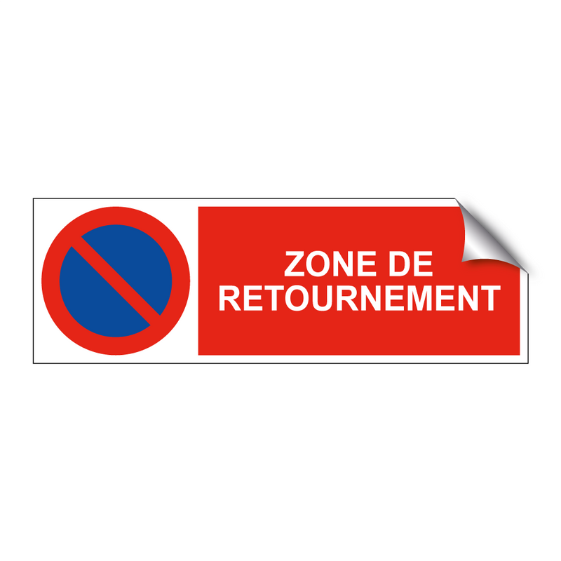 Zone de retournement