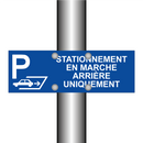 Stationnement en marche arrière uniquement