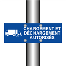 Chargement et déchargement autorisés