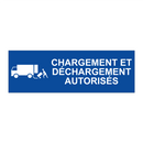 Chargement et déchargement autorisés