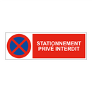 Stationnement privé interdit
