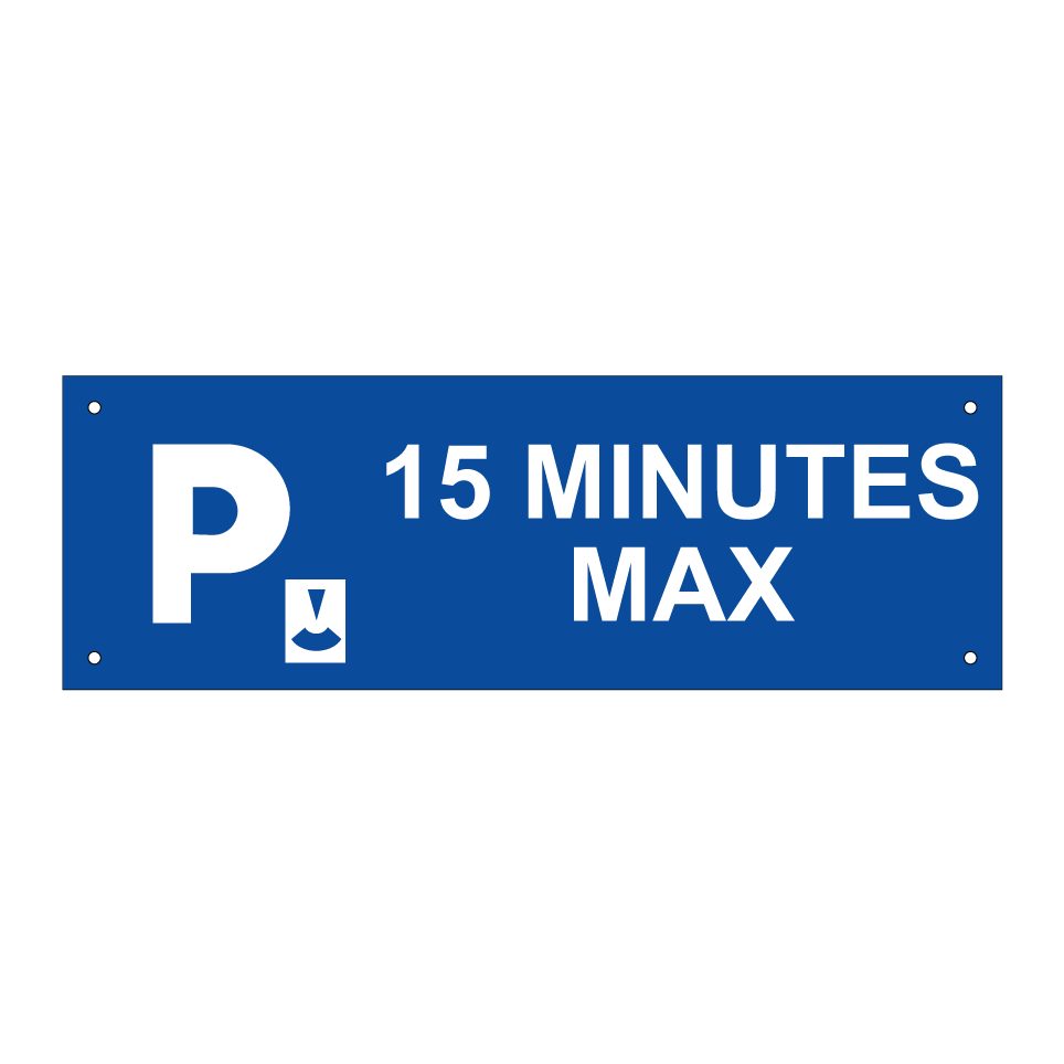 15 minutes max.
