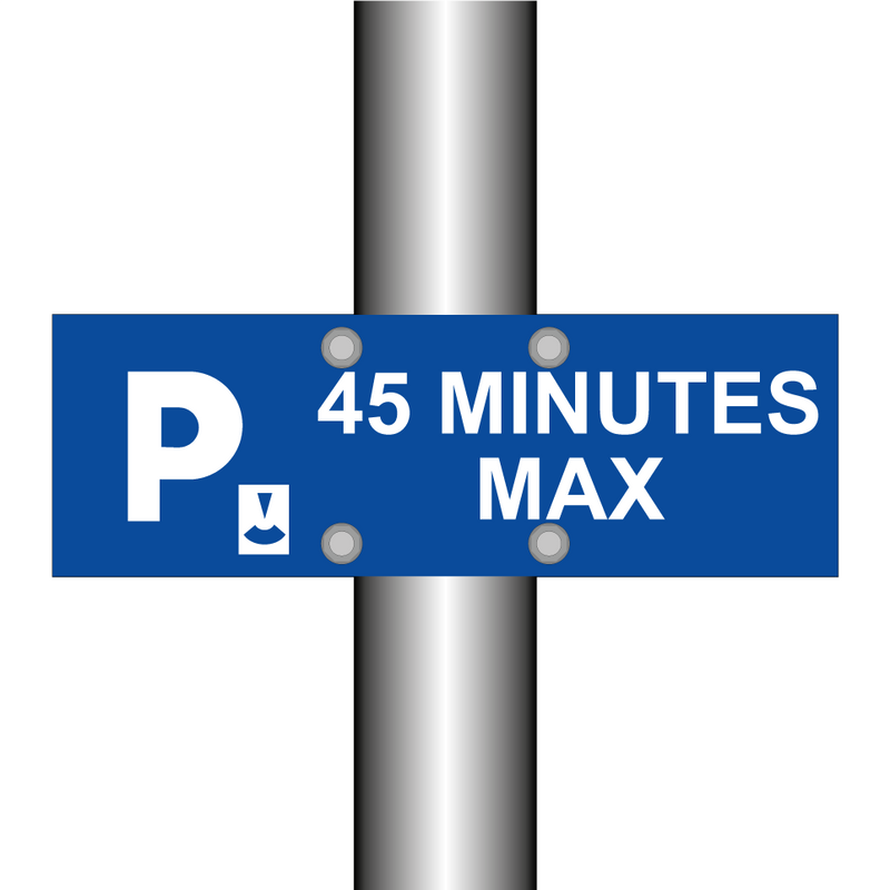 45 minutes max.