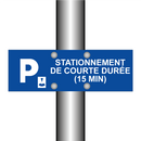 Stationnement de courte durée (15 min)