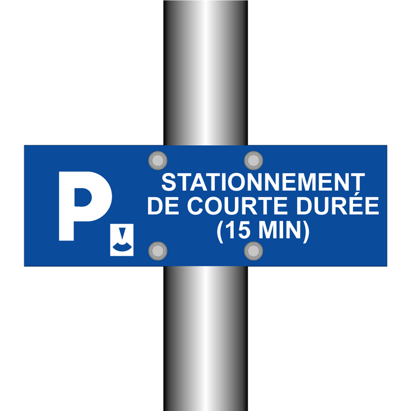 Stationnement de courte durée (15 min)