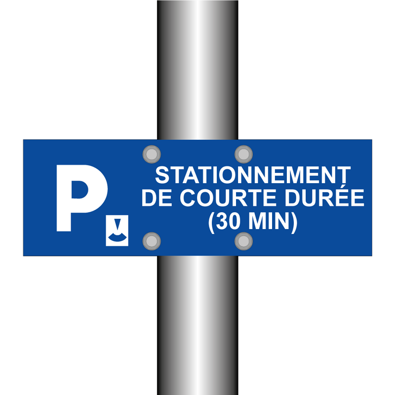 Stationnement de courte durée (30 min)