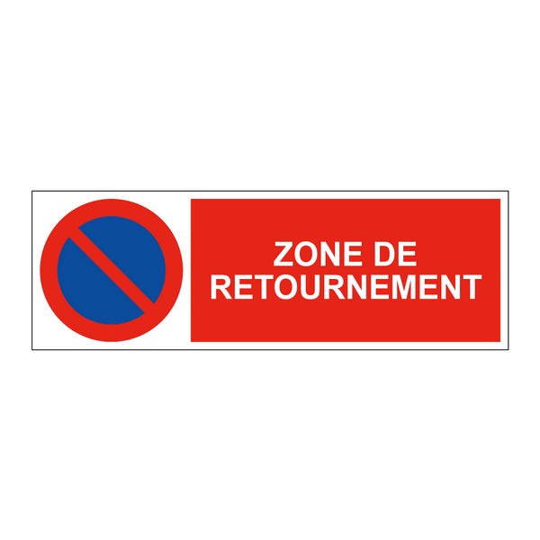 Zone de retournement