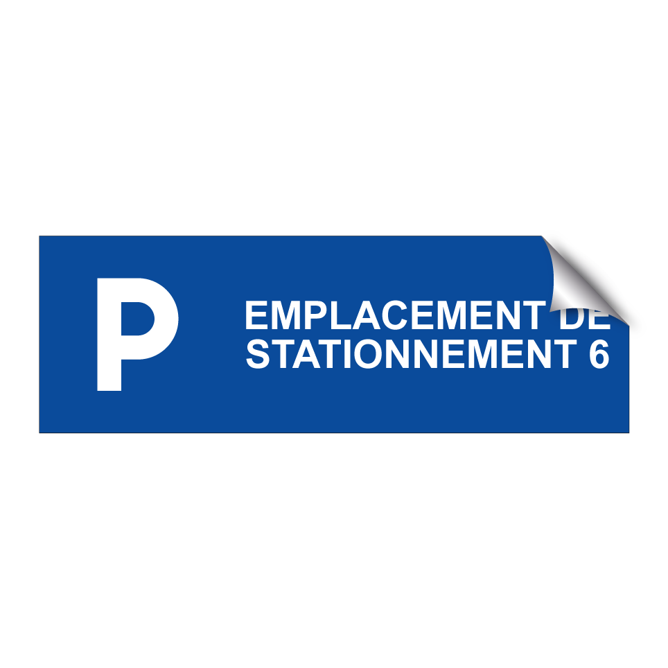 Emplacement de stationnement 6
