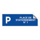 Place de stationnement n° 1