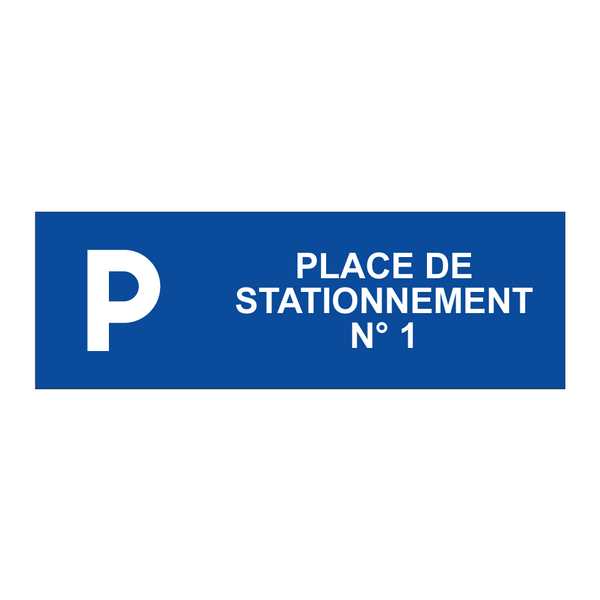 Place de stationnement n° 1