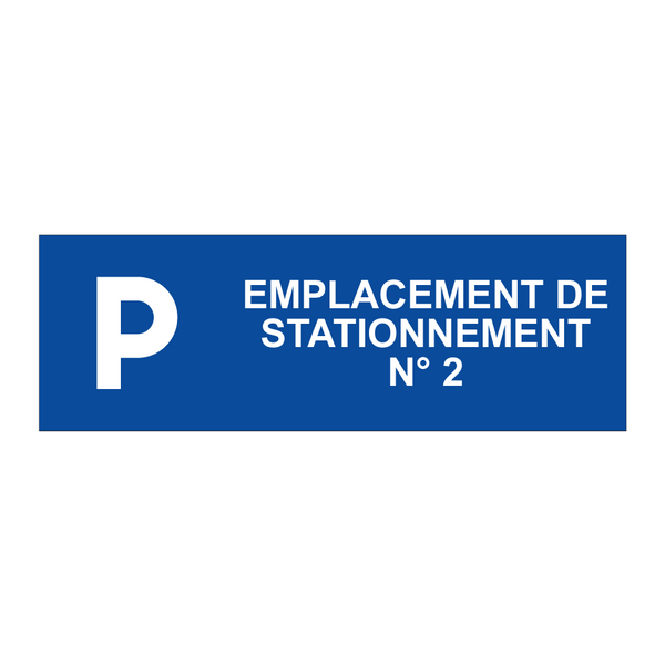 Emplacement de stationnement n° 2