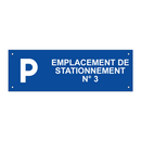 Emplacement de stationnement n° 3