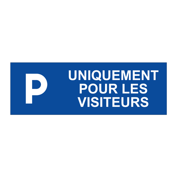 Uniquement pour les visiteurs