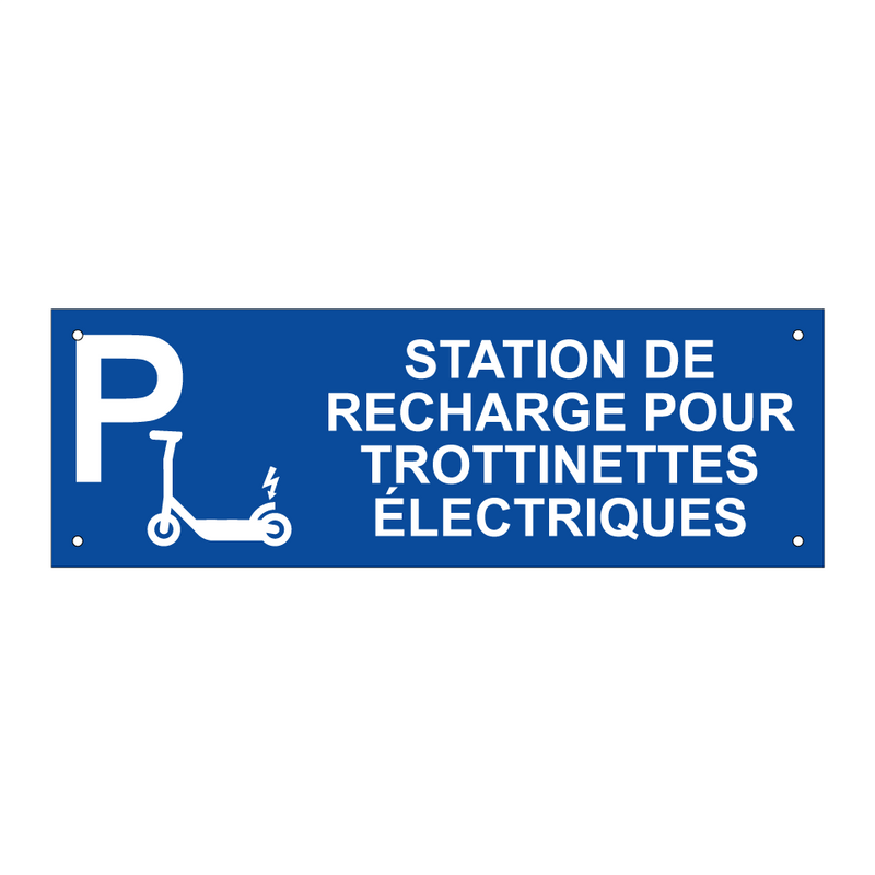 Station de recharge pour trottinettes électriques