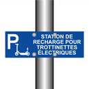 Station de recharge pour trottinettes électriques
