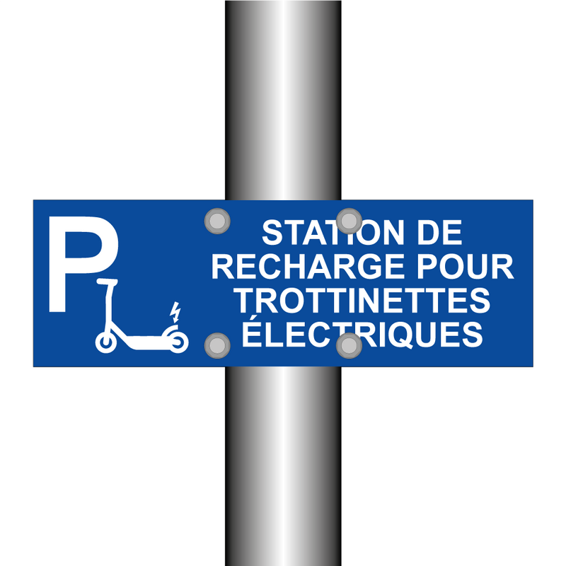 Station de recharge pour trottinettes électriques