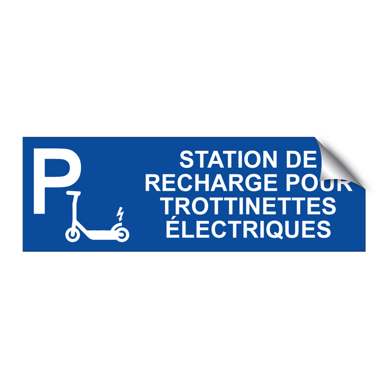 Station de recharge pour trottinettes électriques
