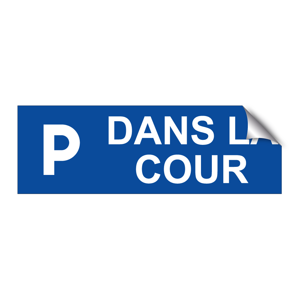 Dans la cour