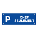 Chef seulement