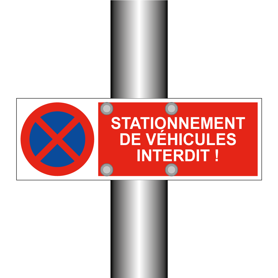Stationnement de véhicules interdit !